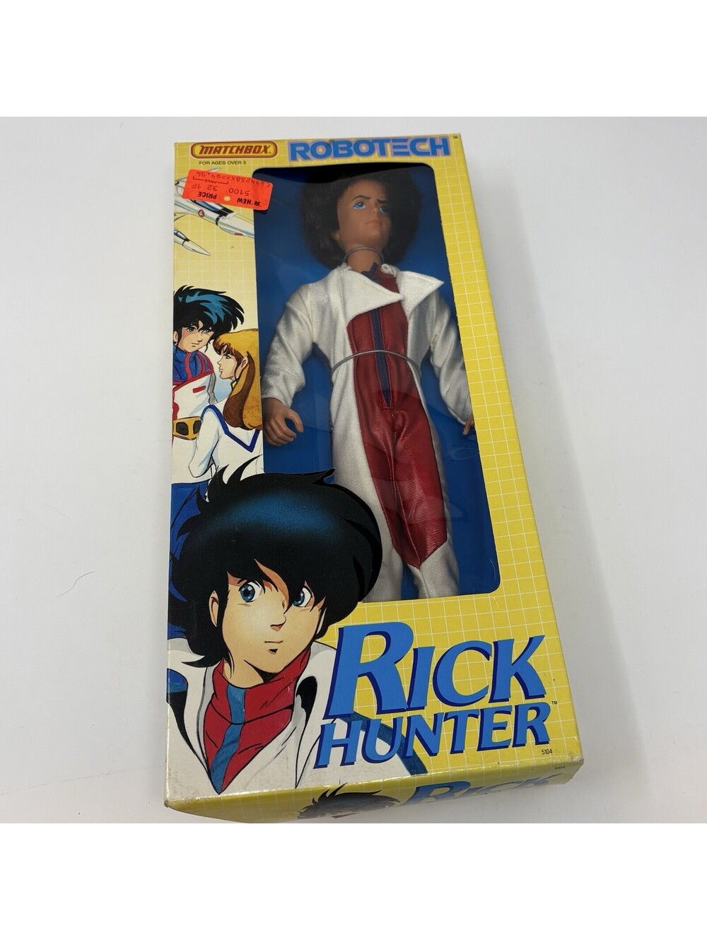 Matchbox Robotech Rick Hunter 12” Doll / Action Figure 1985 Sealed NIB